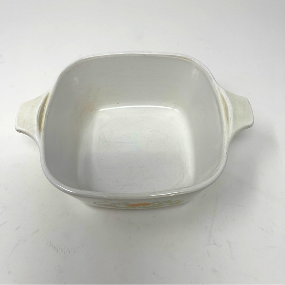 Corning Ware Wildflower Vintage Stamped Baking Dish Small P-43-B  700ml. No‎ Lid - Picture 4 of 10